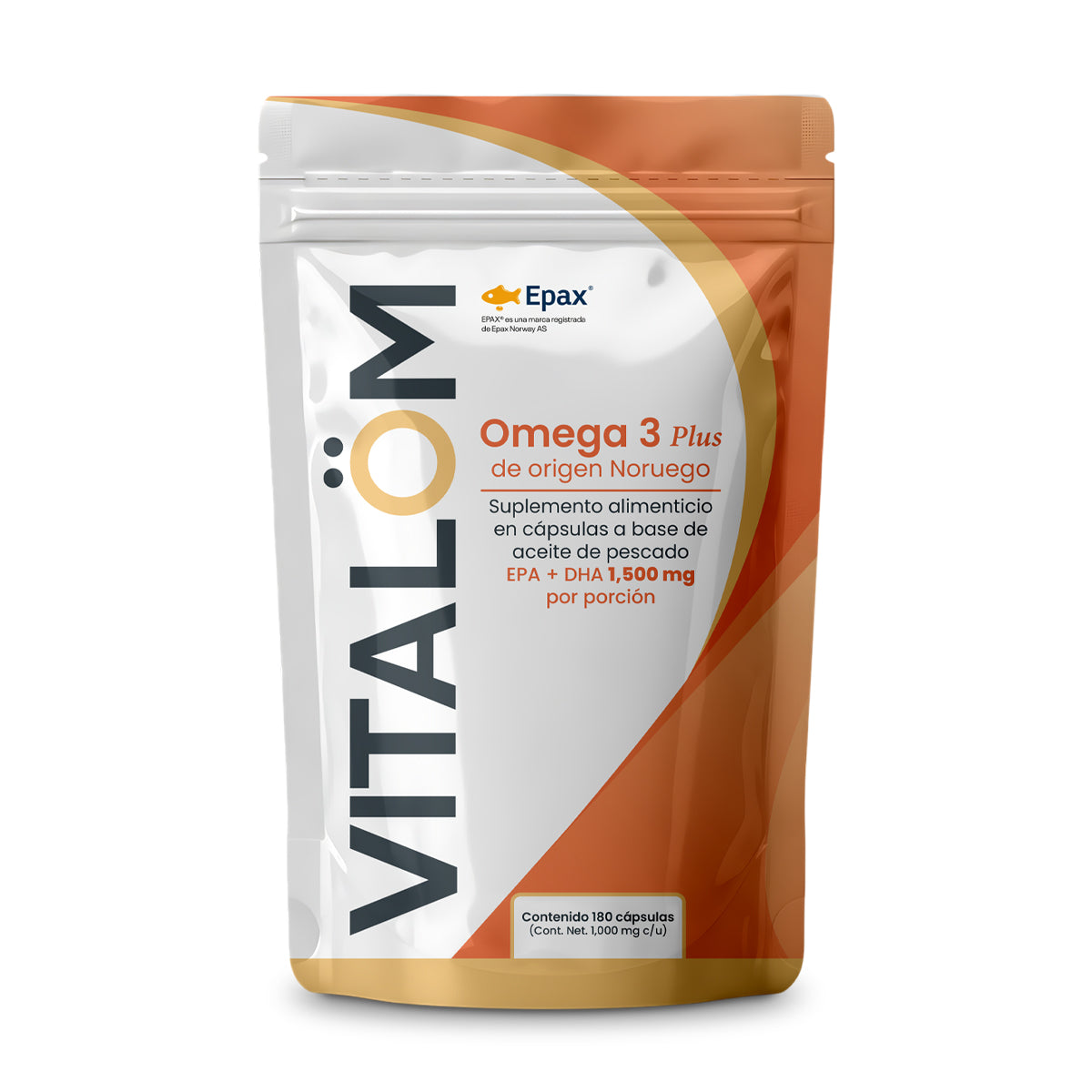 Omega 3 Plus de Origen Noruego (180 cápsulas)