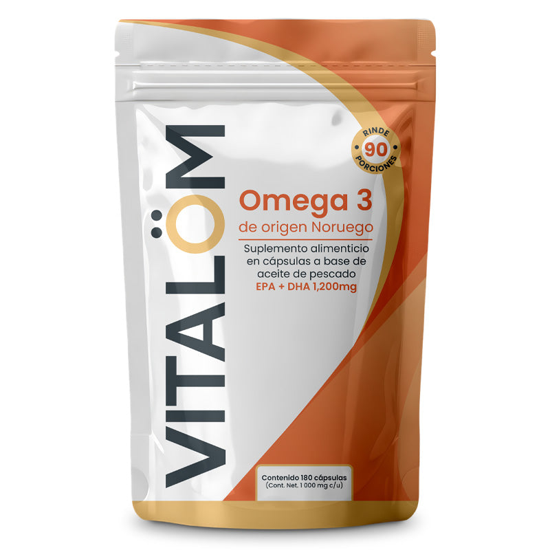 Omega 3 Plus de Origen Noruego (180 cápsulas)