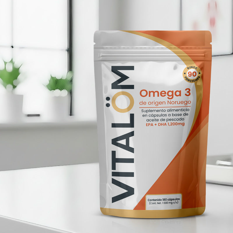 Omega 3 Plus de Origen Noruego (180 cápsulas)