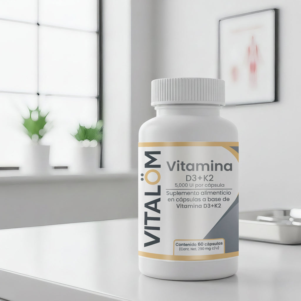 Vitamina D3+K2 5,000 UI
