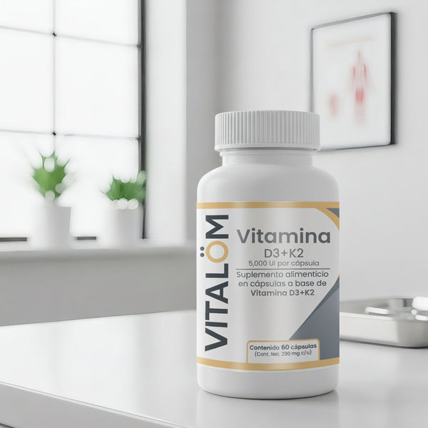 Vitamina D3+K2 5,000 UI