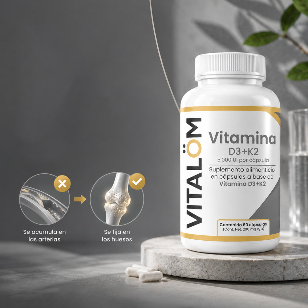 Vitamina D3+K2 5,000 UI